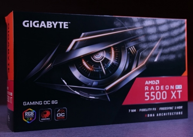 Gigabyte RX 5500 XT Gaming OC 8G (Video)