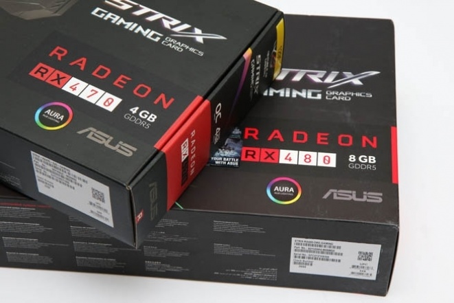 Asus Radeon RX 480 i RX 470 Strix Gaming