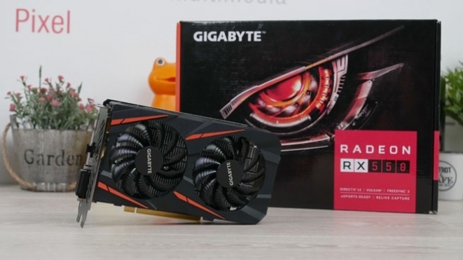 Gigabyte Radeon RX 550 Gaming OC 2G