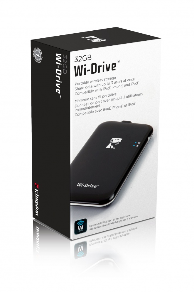 Kingston Wi-Drive 16GB, bežičan storage za Apple uređaje