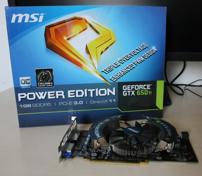 MSI GeForce GTX 650 Ti Power Edition