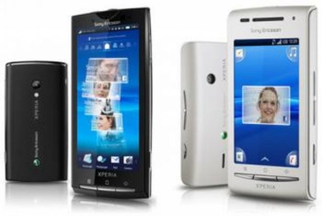 Sony Ericsson Xperia X8 i X10