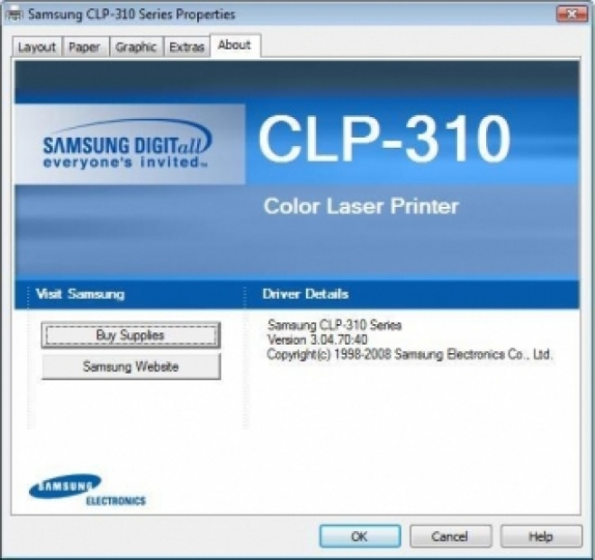 Samsung CLP-315 Color Laser