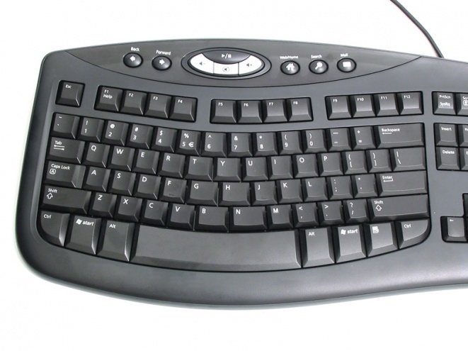 Flash: Microsoft Comfort Keyboard 2000