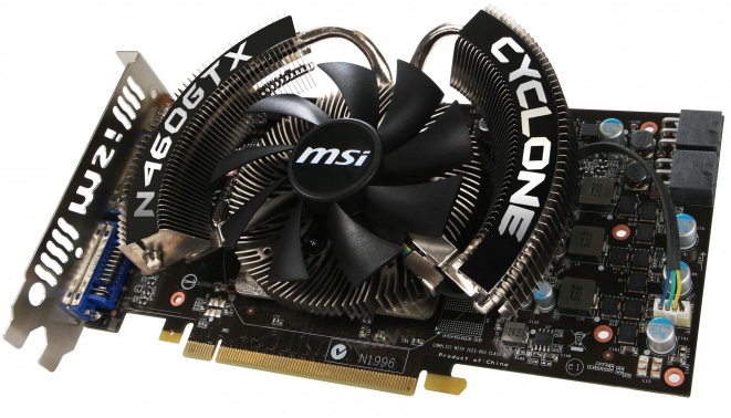 MSI N460GTX Cyclone 768D5/OC i Gigabyte GeForce GTX460 1GB SOC