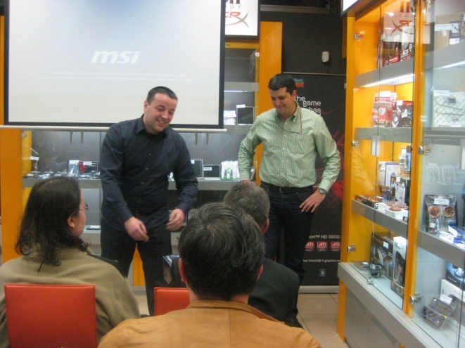 MSI BigBang Fuzion Workshop, Bench-House