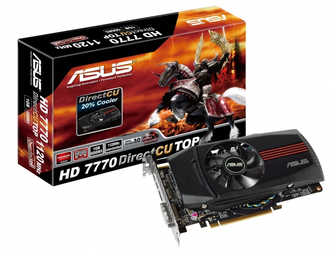 ASUS Radeon HD 7770 DirectCU Top