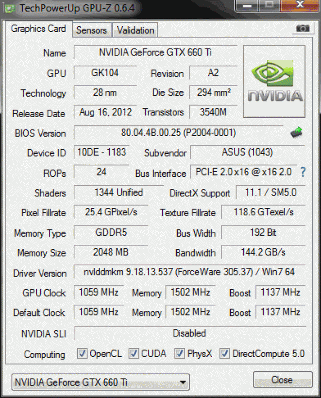 Uporedni test: GeForce GTX 660 Ti