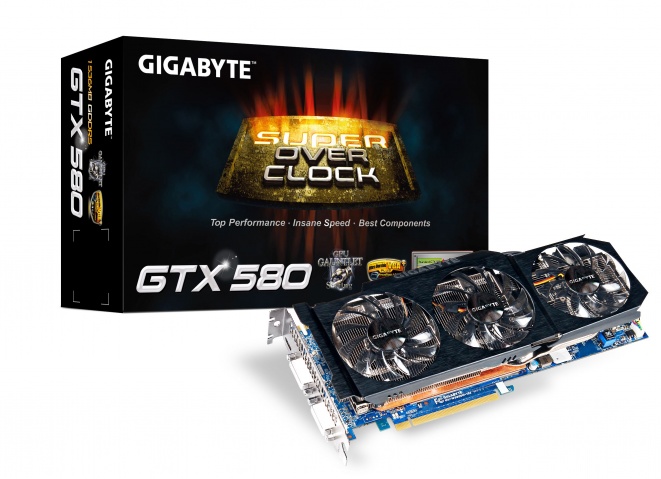 Gigabyte GeForce GTX580 Super OverClock