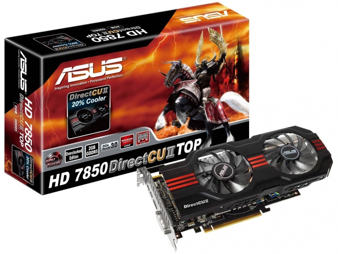 ASUS Radeon HD7850 DirectCU II TOP