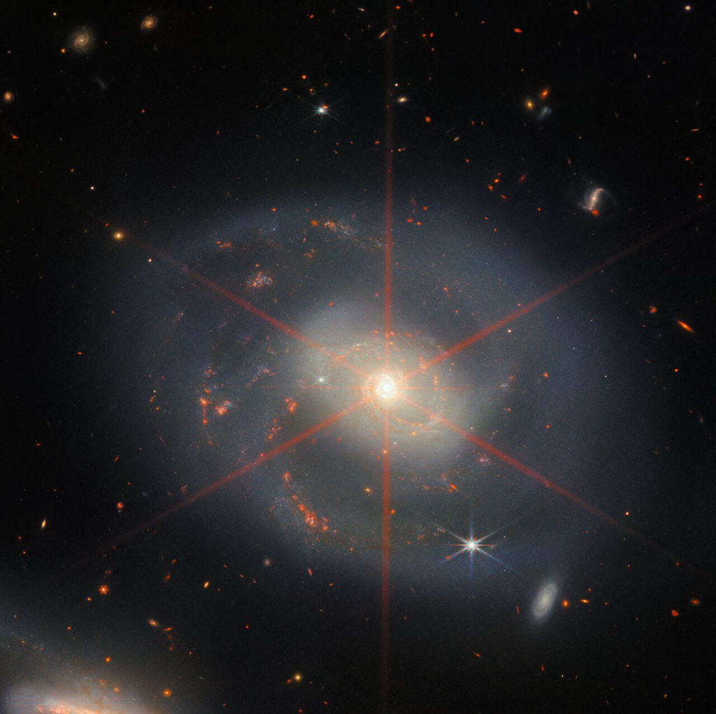NGC-7469 zvezdana formacija, snimljeno James Webb teleskopom