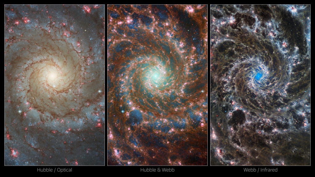 Hubble i James Webb teleskopi udružili snage