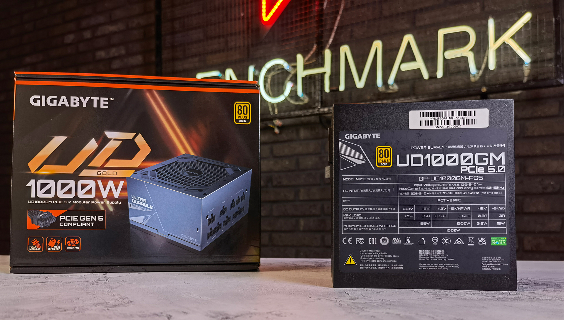 Gigabyte PCIe 5.0 napajanje - UD1000GM PG5