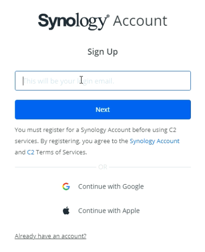 Synology-C2-backup