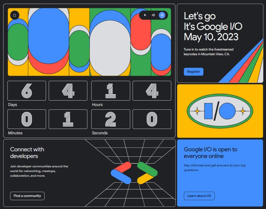 Google I/O 2023 konferencija
