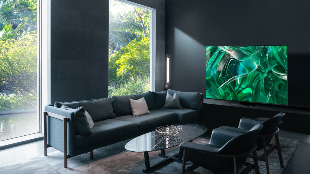 Samsung OLED TV u sobi