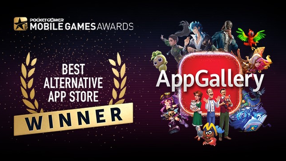 AppGallery je „Najbolja alternativna prodavnica aplikacija“ prema Mobile Games Awards 2023