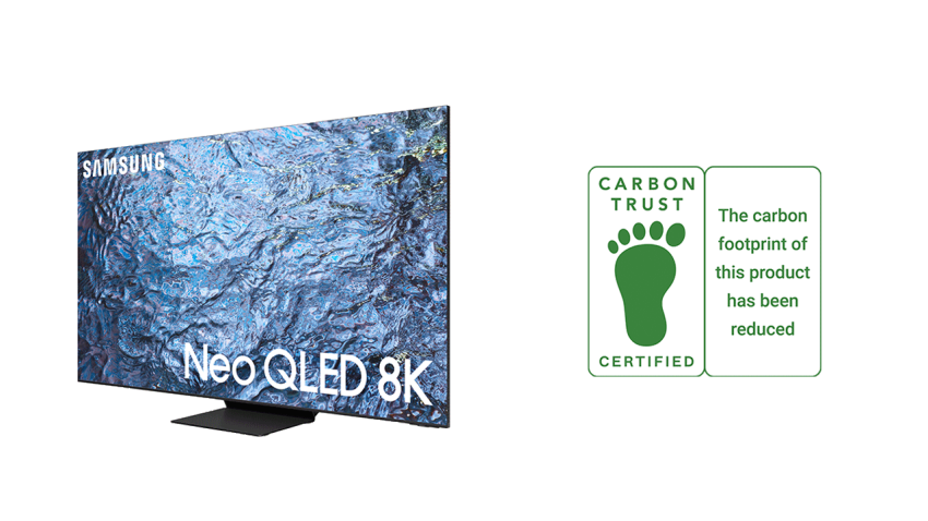 Samsung Neo QLED 2023 TV dobio sertifikat "Smanjenje CO2" od strane "Carbon Trust" instituta