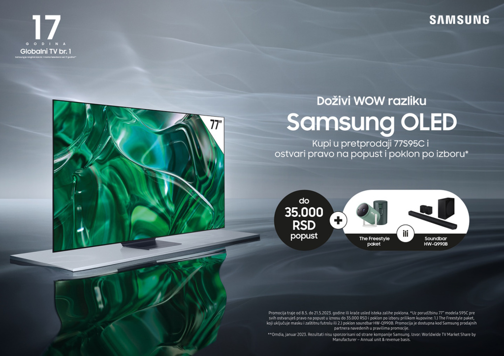 Samsung OLED TV promocija
