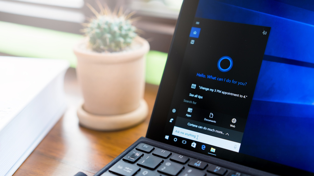 Cortana assistant;  Windows users
