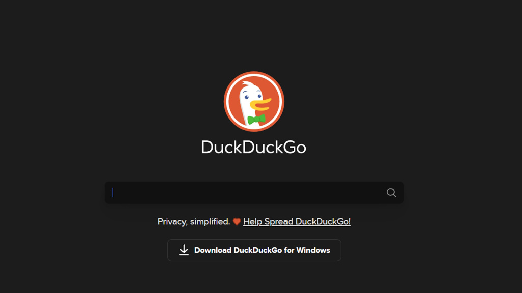 DuckDuckGo interet pretraživač