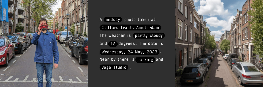 Paragraphica, Fotografisanje bez objektiva – Amsterdam rezultat