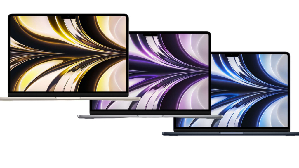 Tri laptopa MacBookAir od 13 inča