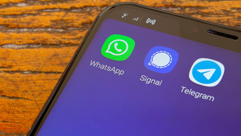 Konkurencija: aplikacije WhatsApp, Signal i Telegram
