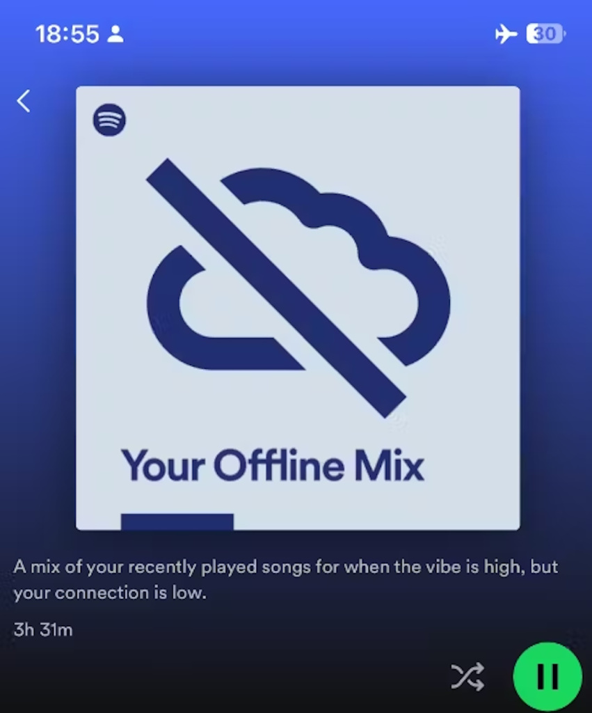 Platforma Spotify testira Your Offline Mix, novu oflajn funkciju
