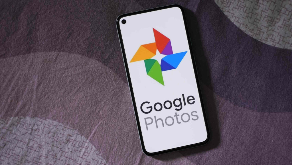 Aplikacija Google Photos na Android telefonu