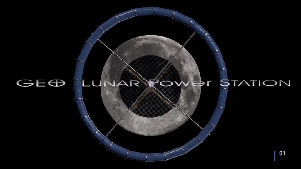 The Greater Earth Lunar Power Station, lunarna stanica koja će koristiti Mesec za prenošenje solarne energije