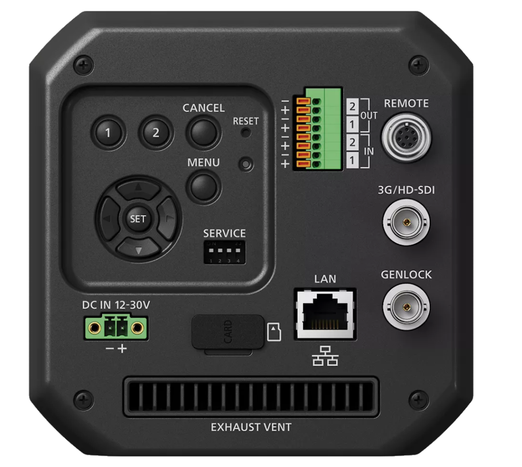 Canon SPAD bezbednosna kamera, izgled 2