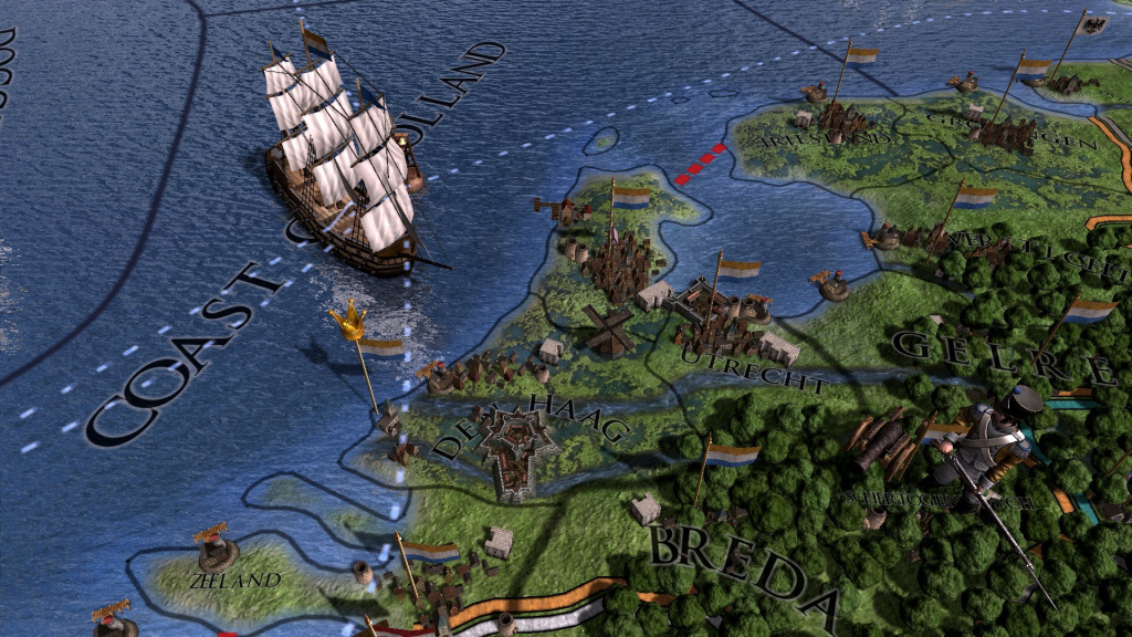 Europa Universalis IV slika iz igre