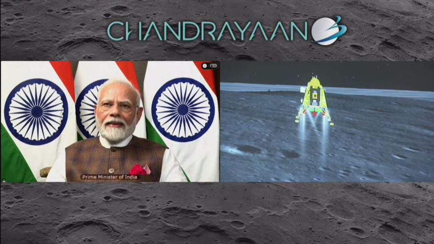 Indija je prva zemlja koja je uspešno sletela na južni pol Meseca