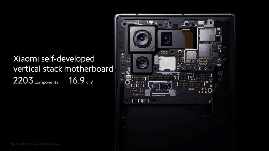 Xiaomi Mix Fold 3 periskop matična ploča