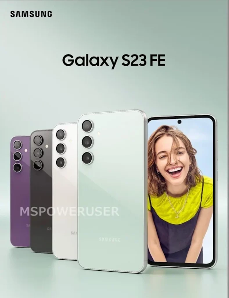 Samsung Galaxy S23 FE boje