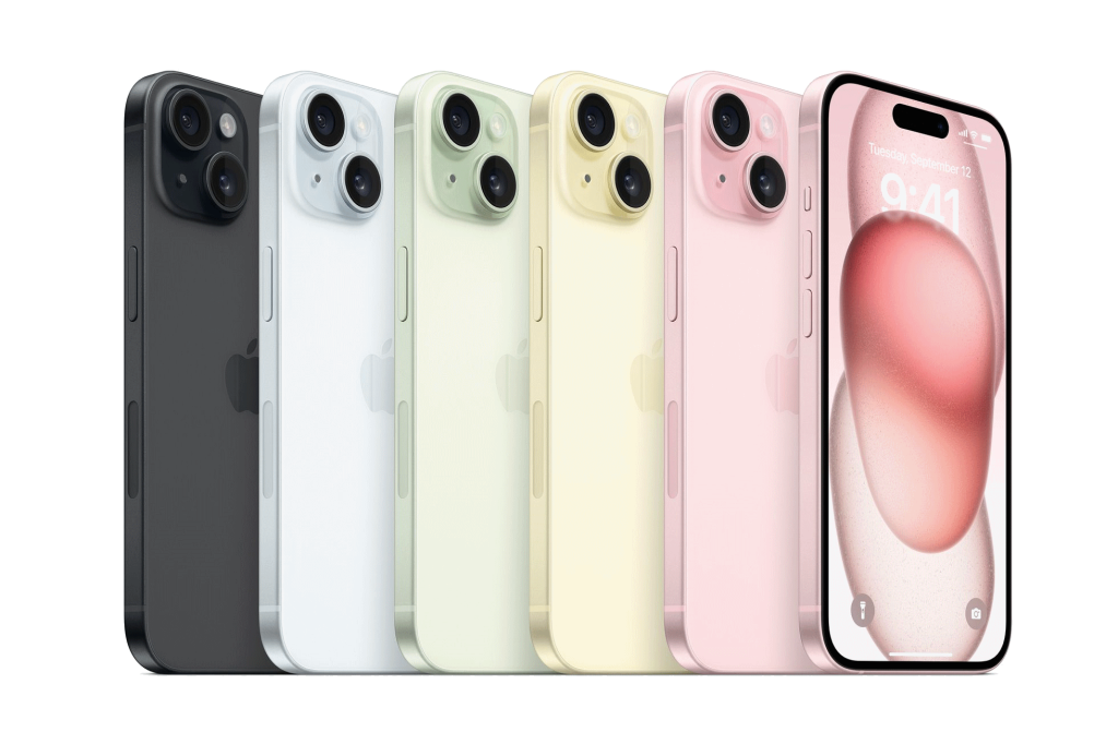 Apple iPhone 15 colors