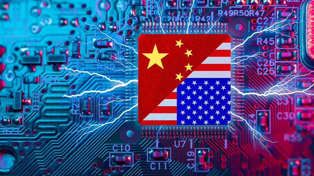 Kina SAD ASML EUV Sankcije SMIC Huawei Kirin 9000s 5G