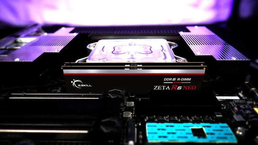 Zeta R5 Neo je overklokovana G. Skill serija DDR5-R-DIMM memorije za AMD Ryzen Threadripper 7000 generaciju procesora