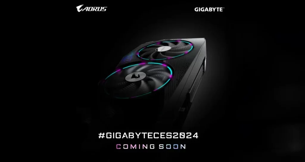 Nvidia Super GPU gigabyte rtx 40 super teaser