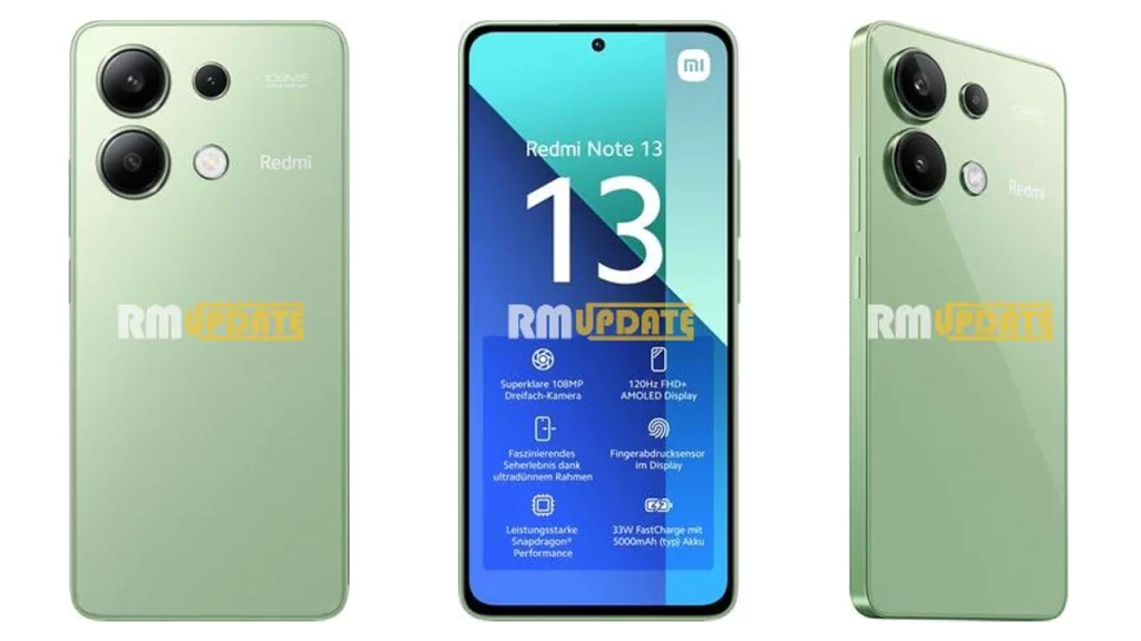 Redmi note 13 i pro evropske cene renderi