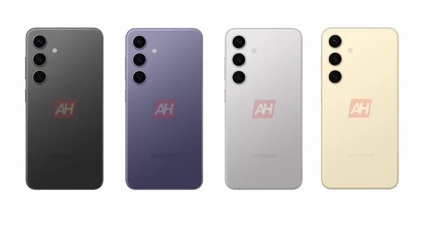 Nove Galaxy S24 procurele slike pokazuju četiri glavne boje vanila modela