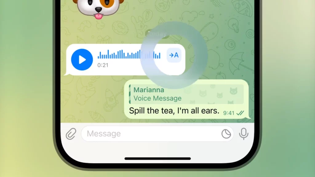 Novo Telegram ažuriranje donosi ograničenu transkripciju glasovnih poruka svim korisnicima
