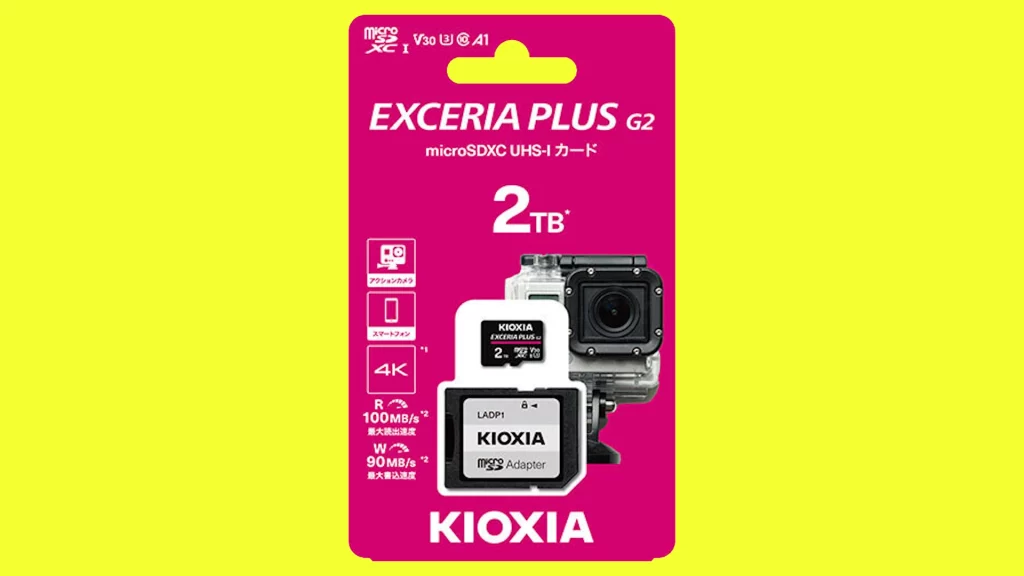 Najveći kapacitet microSD kartice na svetu zvanično ima Kioxia Exceria Plus G2 sa 2TB
