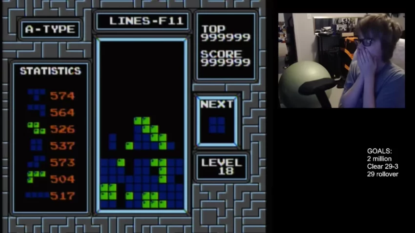Trinaestogodišnji dečak postao je prva osoba u istoriji koja je završila NES Tetris