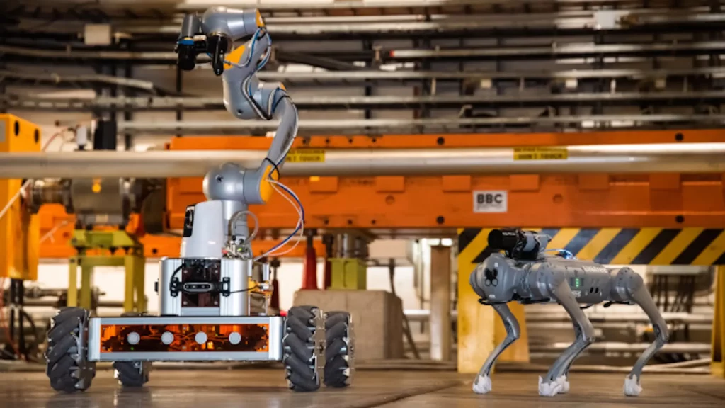 CERNquadbot i novi CERN robot tzv. robopas