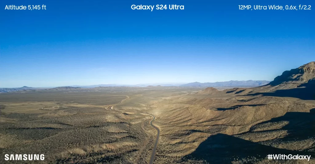 Samsung Galaxy S24 Ultra Low -Medium Altitude