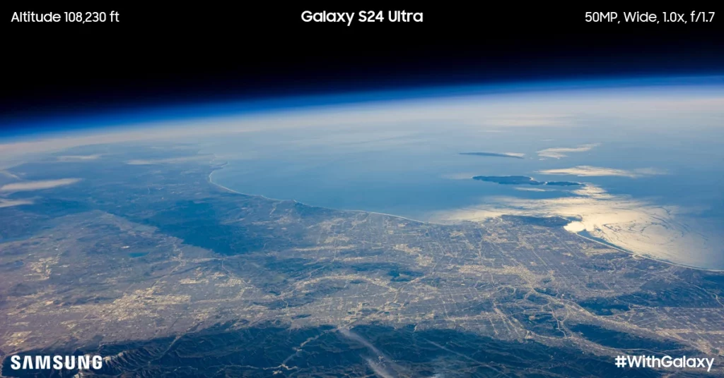 Samsung Galaxy S24 Ultra Peak Altitude