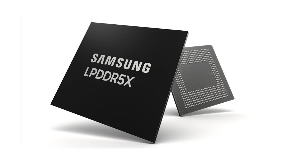 Samsung LPDDR5X DRAM čipovi, LPDDR5X RAM