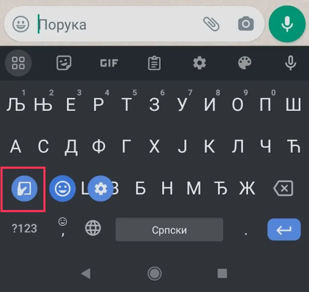 Podešavanje na tastaturi za režim korišćenja jednom rukom // Skrivene Android funkcije za koje možda niste znali da postoje